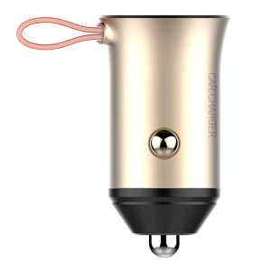 Ładowarka samochodowa LDNIO C509Q USB-A, USB-C 30W + kabel Lightning