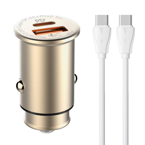 Kup LDNIO Autoladegerät C506Q USB-A, USB-C + USB-C/USB-C Kabel - LDN218 - {ean13} - Sklep Home Screen