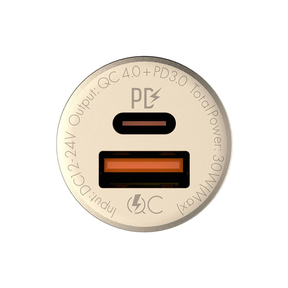 Ładowarka samochodowa LDNIO C506Q USB-A, USB-C + kabel USB-C/USB-C