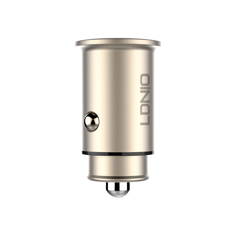 Ładowarka samochodowa LDNIO C506Q USB-A, USB-C + kabel microUSB