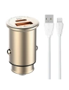 Kup LDNIO Autoladegerät C506Q USB-A, USB-C + Lightning-Kabel - LDN222 - {ean13} - Sklep Home Screen