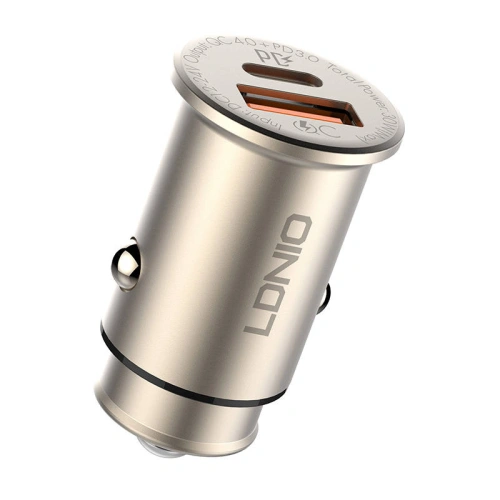 Kup LDNIO Autoladegerät C506Q USB-A, USB-C + Lightning-Kabel - LDN222 - {ean13} - Sklep Home Screen