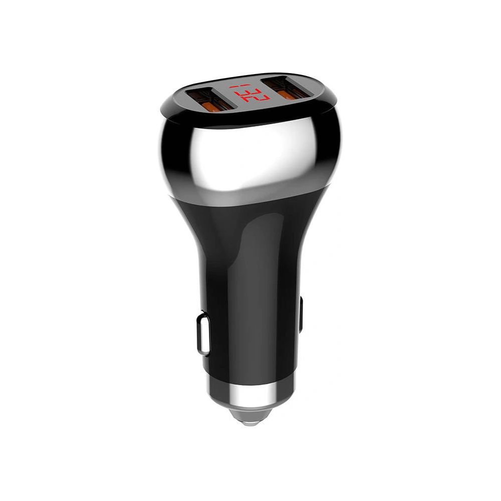 Ładowarka samochodowa LDNIO C2 2xUSB-A + kabel USB-C