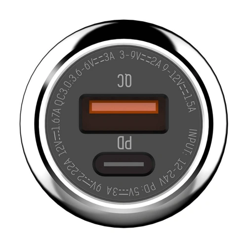 Kup Autonabíječka LDNIO C1 USB-A, USB-C + kabel USB-C/USB-C - LDN229 - {ean13} - Sklep Home Screen