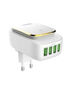 Buy LDNIO A4405 Wall Charger 4xUSB, lampa LED + microUSB cable - LDN234 - {ean13} - Home Screen Store Europe