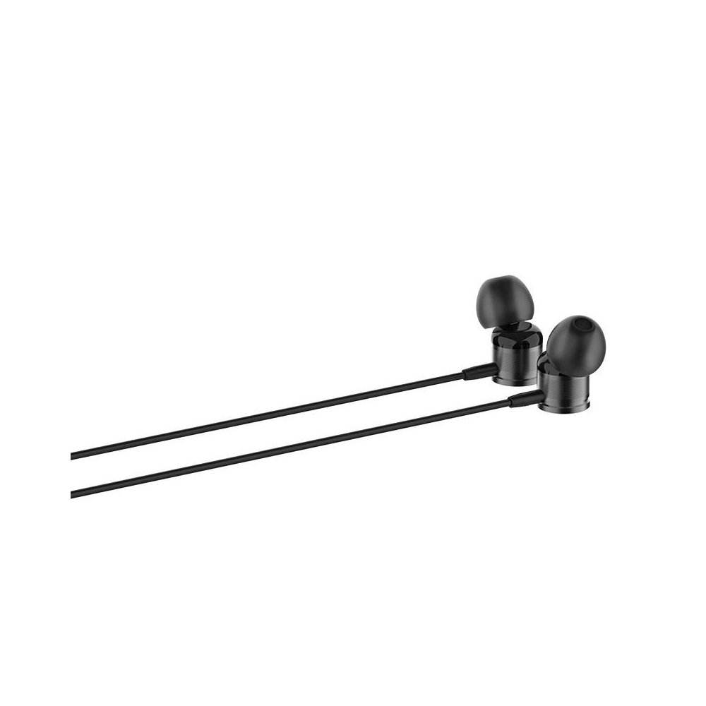 Słuchawki dokanałowe przewodowe LDNIO HP04, jack 3.5mm (czarne)