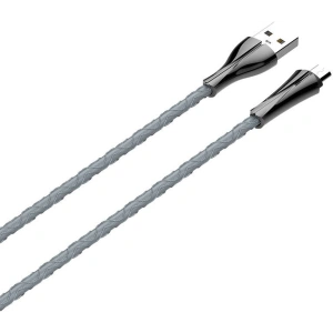Kabel LDNIO LS462 USB-A/microUSB LED, 2m