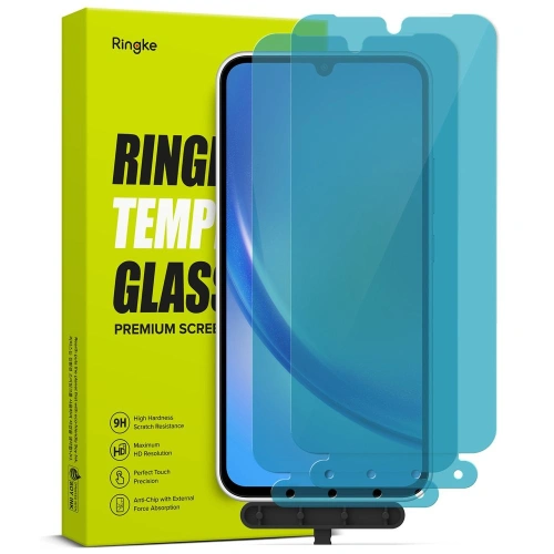 Kup Ringke Samsung Gehärtetes Glas Gehärtetes Glas Galaxy A34 5G Klar [2 PACK] - RGK1802 - {ean13} - Sklep Home Screen