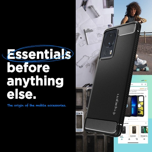 Buy Spigen Rugged Armor Xiaomi 13 Lite Matte Black - SPN2852 - {ean13} - Home Screen Store Europe