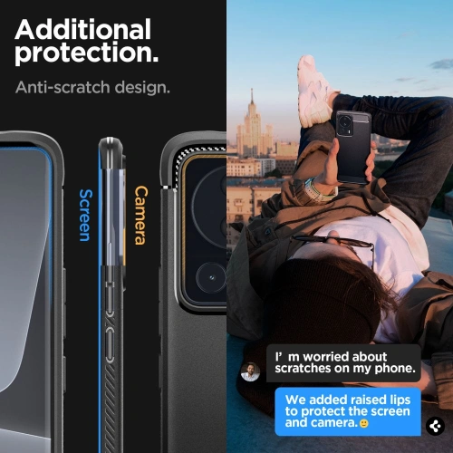 Buy Spigen Rugged Armor Xiaomi 13 Lite Matte Black - SPN2852 - {ean13} - Home Screen Store Europe
