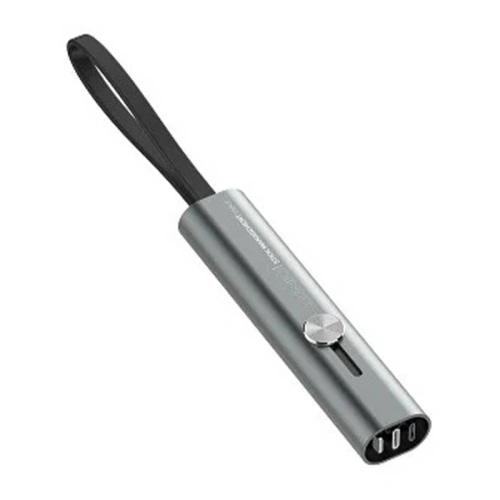 Kup Kabel Baseus Fabric 3w1 USB-A - USB-C/Lightning/microUSB 3,5A 1,7m (szary) - BSU4026 - {ean13} - Sklep Home Screen