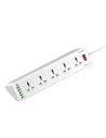 Kup Tápellátó elosztó LDNIO SC10610 10x AC, 5x USB-A, 1x USB-C, 2500W, 2m (fehér) - LDN317 - {ean13} - Sklep Home Screen