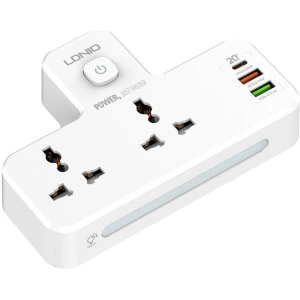 Kup LDNIO Steckdosenleiste SC2311 2x AC, 2USB, USB-C, 2500W mit Nachtlicht (weiß) - LDN318 - {ean13} - Sklep Home Screen