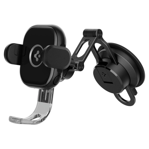 Buy Spigen UTS35W OneTap Universal Windshield & Dashboard Car Mount Wireless Charger Black - SPN2854 - {ean13} - Home Screen Store Europe