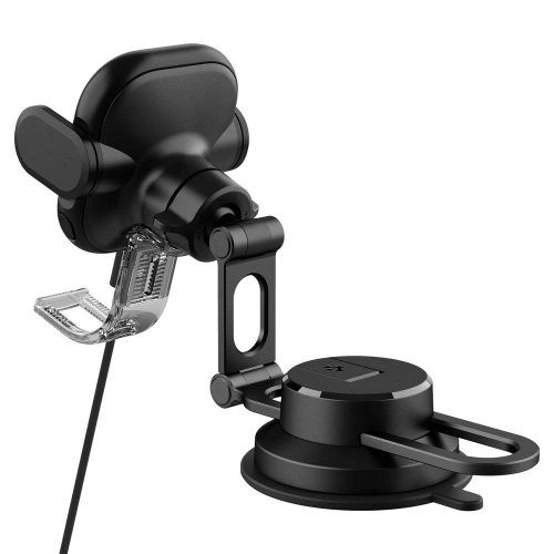 Kup Spigen Autohalterung mit drahtlosem Ladegerät UTS35W OneTap Universal Windschutzscheibe & Armaturenbrett Autohalterung Drahtloses Ladegerät Schwarz - SPN2854 - {ean13} - Sklep Home Screen