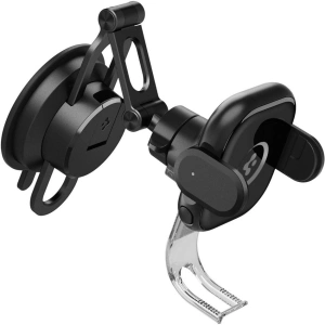 Uchwyt samochodowy z ładowarką bezprzewodową Spigen UTS35W OneTap Universal Windshield & Dashboard Car Mount Wireless Charger Black