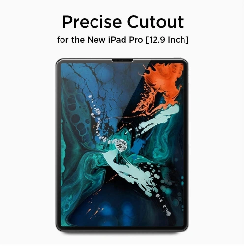 Kup Gehärtetes Glas Spigen GLAS.tR Slim Apple iPad Pro 12.9 2018 (3. Generation) - SPN683 - {ean13} - Sklep Home Screen