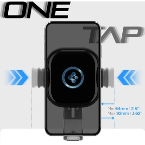 Kup Spigen Autohalterung mit drahtlosem Ladegerät UTS35W OneTap Universal Windschutzscheibe & Armaturenbrett Autohalterung Drahtloses Ladegerät Schwarz - SPN2854 - {ean13} - Sklep Home Screen