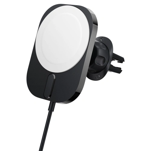 Kup Upevnění do auta s bezdrátovou nabíječkou Spigen ITM12W OneTap Pro 3 Magnetic MagSafe Vent Car Mount Wireless Charger Black - SPN2855 - {ean13} - Sklep Home Screen