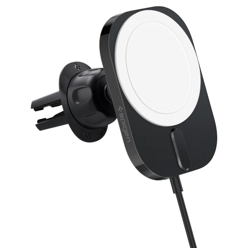 Kup Upevnění do auta s bezdrátovou nabíječkou Spigen ITM12W OneTap Pro 3 Magnetic MagSafe Vent Car Mount Wireless Charger Black - SPN2855 - {ean13} - Sklep Home Screen
