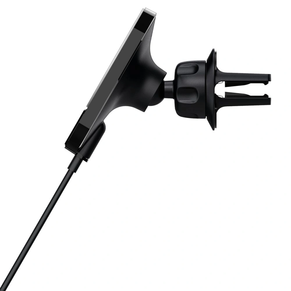 Uchwyt samochodowy z ładowarką bezprzewodową Spigen ITM12W OneTap Pro 3 Magnetic MagSafe Vent Car Mount Wireless Charger Black