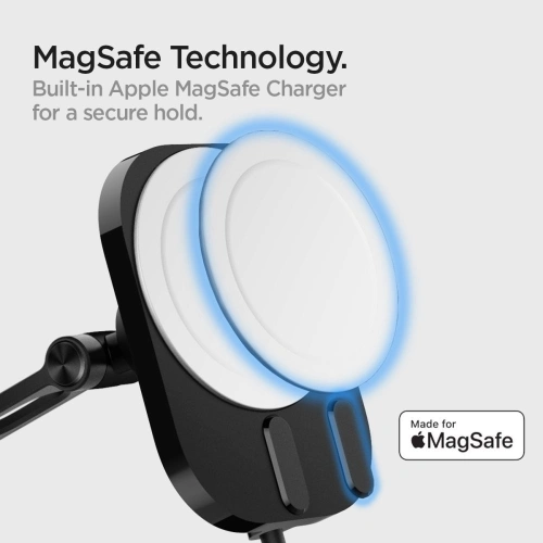 Kup Upevnění do auta s bezdrátovou nabíječkou Spigen ITM35W OneTap Pro 3 Magnetic MagSafe palubní držák do auta bezdrátová nabíječka černá - SPN2856 - {ean13} - Sklep Home Screen
