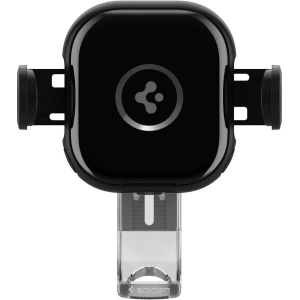 Kup Uchwyt samochodowy z ładowarką bezprzewodową Spigen UTS12W OneTap Universal Vent Car Mount Wireless Charger Black - SPN2857 - {ean13} - Sklep Home Screen