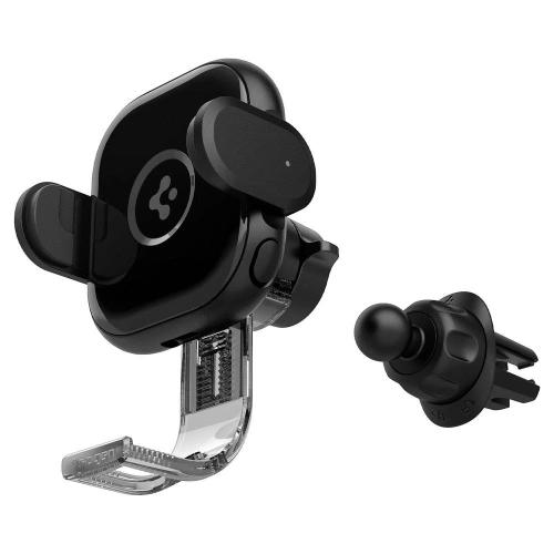 Kup Uchwyt samochodowy z ładowarką bezprzewodową Spigen UTS12W OneTap Universal Vent Car Mount Wireless Charger Black - SPN2857 - {ean13} - Sklep Home Screen