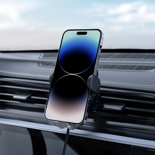 Kup Uchwyt samochodowy z ładowarką bezprzewodową Spigen UTS12W OneTap Universal Vent Car Mount Wireless Charger Black - SPN2857 - {ean13} - Sklep Home Screen