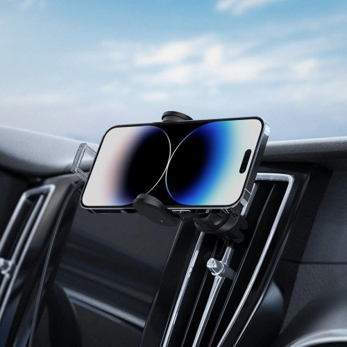 Kup Uchwyt samochodowy z ładowarką bezprzewodową Spigen UTS12W OneTap Universal Vent Car Mount Wireless Charger Black - SPN2857 - {ean13} - Sklep Home Screen