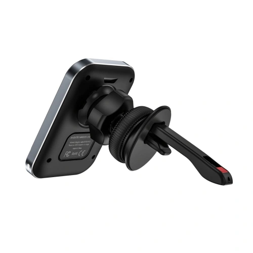 Kup Autós tartó vezeték nélküli töltővel Tech-Protect MM15W-V2 Magnetic MagSafe szellőzőnyílás autós tartó vezeték nélküli töltő 15W fekete - THP1915 - {ean13} - Sklep Home Screen