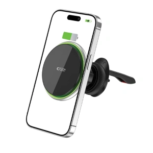 Kup Uchwyt samochodowy z ładowarką bezprzewodową Tech-Protect MM15W-V3 Magnetic MagSafe Vent Car Mount Wireless Charger 15W Black - THP1916 - {ean13} - Sklep Home Screen