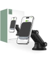 Uchwyt samochodowy z ładowarką bezprzewodową Tech-Protect MM15W-V2 Magnetic MagSafe Dashboard Car Mount Wireless Charger 15W Black