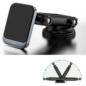 Buy Tech-Protect MM15W-V2 Magnetic MagSafe Dashboard Car Mount Wireless Charger 15W Black - THP1917 - {ean13} - Home Screen Store Europe