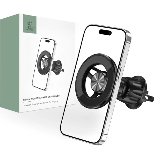 Kup Upevnění do auta Tech-Protect N54 Magnetic MagSafe Vent Car Mount Black - THP1918 - {ean13} - Sklep Home Screen