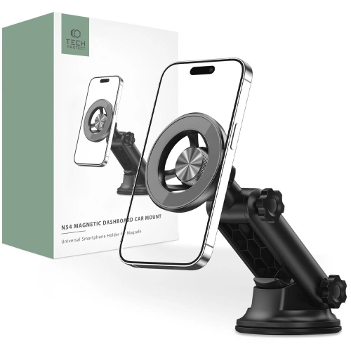 Kup Upevnění do auta Tech-Protect N54 Magnetic MagSafe Dashboard Car Mount Black - THP1919 - {ean13} - Sklep Home Screen