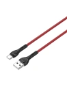 LDNIO Kabel LS482 USB-A/USB-C 2m (rot)