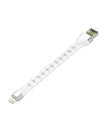 Kabel LDNIO LS50 USB-A/Lightning 0,15m (bílý)