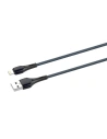 Kabel LDNIO LS521 USB-A/Lightning 1m (šedo-modrý)