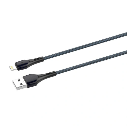 Kup Kabel LDNIO LS522 USB-A/Lightning 2m (šedo-modrý) - LDN329 - {ean13} - Sklep Home Screen
