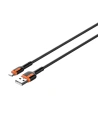 Kábel LDNIO LS531 USB-A/microUSB 1m (szürke-narancssárga)