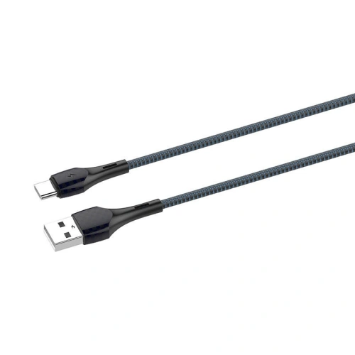Kup Kabel LDNIO LS521 USB-A/USB-C, 1m (šedo-modrý) - LDN333 - {ean13} - Sklep Home Screen