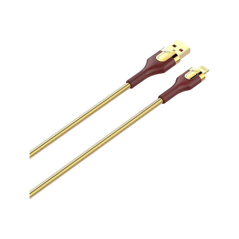 Kabel LDNIO LS681 USB-A/Lightning, 1m, 30W (złoty)