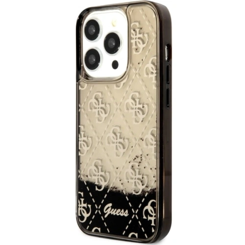 Kup Guess Apple Tasche GUHCP14LLC4PSGK iPhone 14 Pro schwarz/schwarz Hardcase Liquid Glitter 4G Transculent - GUE2449 - {ean13} - Sklep Home Screen
