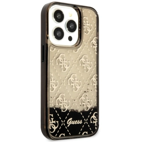Kup Guess Apple Tasche GUHCP14LLC4PSGK iPhone 14 Pro schwarz/schwarz Hardcase Liquid Glitter 4G Transculent - GUE2449 - {ean13} - Sklep Home Screen