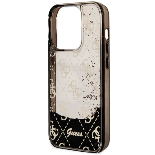 Kup Guess Apple Tasche GUHCP14LLC4PSGK iPhone 14 Pro schwarz/schwarz Hardcase Liquid Glitter 4G Transculent - GUE2449 - {ean13} - Sklep Home Screen