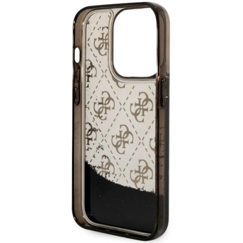 Kup Guess Apple Tasche GUHCP14LLC4PSGK iPhone 14 Pro schwarz/schwarz Hardcase Liquid Glitter 4G Transculent - GUE2449 - {ean13} - Sklep Home Screen