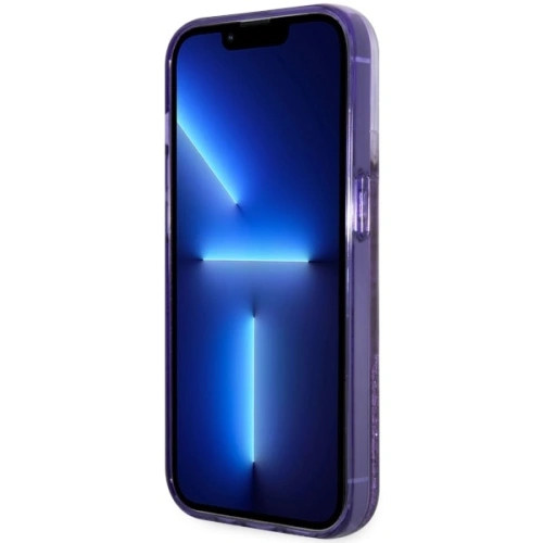 Kup Etui Guess GUHCP14LLC4PSGU Apple iPhone 14 Pro purpurowy/purple hardcase Liquid Glitter 4G Transculent - GUE2451 - {ean13} - Sklep Home Screen