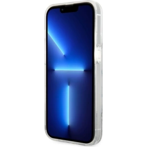 Etui Guess GUHCP14LLCSGSGH Apple iPhone 14 Pro biały/white hardcase Liquid Glitter Marble