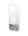 Buy Guess GUHCP14LLCSGSGH Apple iPhone 14 Pro white hardcase Liquid Glitter Marble - GUE2452 - {ean13} - Home Screen Store Europe